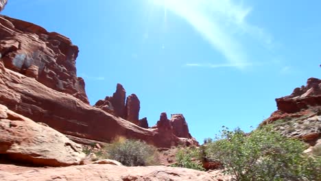 Courthouse-Towers-section-of-Arches-National-Park