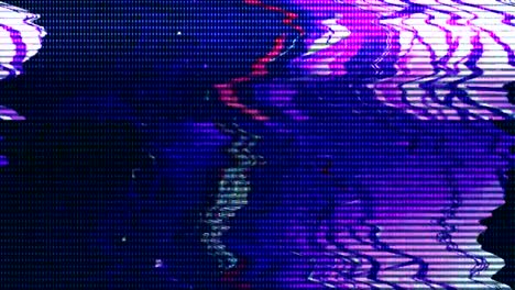 Glitch-digitale-abstrakte-VJ-Lichter-Schleife