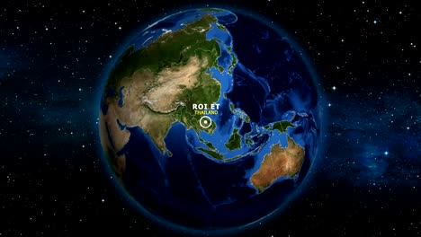 EARTH-ZOOM-IN-MAP---THAILAND-ROI-ET