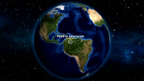 ERDE-HERANZOOMEN-KARTE---VENEZUELA-PUERTO-AYACUCHO