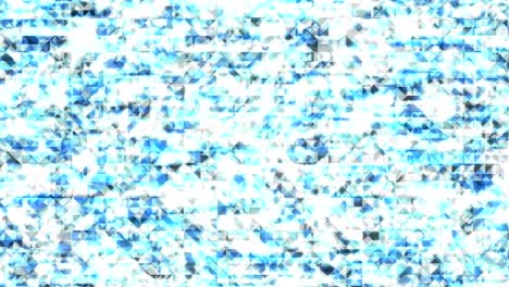 Abstract-Geometric-polygon-square-box-and-Triangle-blue-color-glowing-pattern-background-moving,-seamless-looping-animation-4K