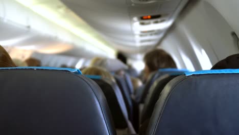 Interior-inside-of-the-plane-with-passengers.