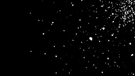 Falling-atmospheric-snow-in-space,-computer-generated-abstract-background