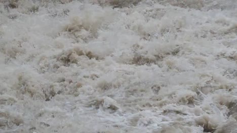 The-Serio-river-swollen-after-heavy-rains.-Province-of-Bergamo,-northern-Italy