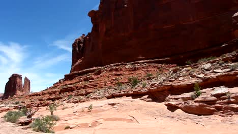 Courthouse-Towers-section-of-Arches-National-Park