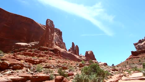 Courthouse-Towers-section-of-Arches-National-Park