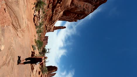 Courthouse-Towers-Abschnitt-des-Arches-Nationalpark