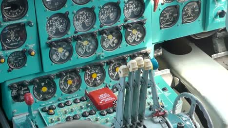 In-the-cockpit-of-the-plane-in-place-of-the-pilots.