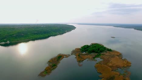 aerial-View-on-the-islands-of-the-River