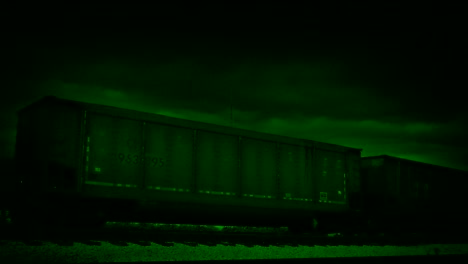 Freight-Train-Passing-Night-Vision