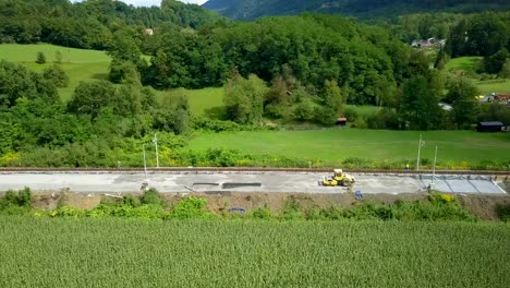 Railway-reconstruction-site