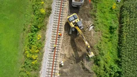 Railway-reconstruction-site