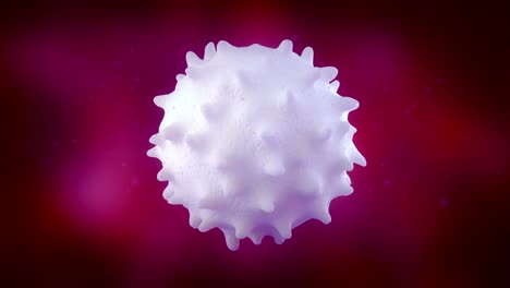 3D-animation-of-white-blood-cell