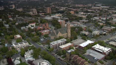 aerial-shot-of-downtown-salt-lake-city-sunset-and-cathedral