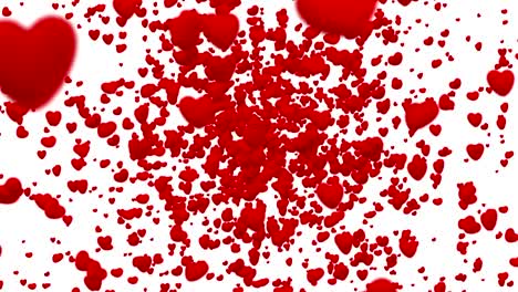 red-hearts-animation-flying-in-vortex-on-white-background-with-fade-out,-loop-seamless.