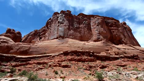 Courthouse-Towers-section-of-Arches-National-Park