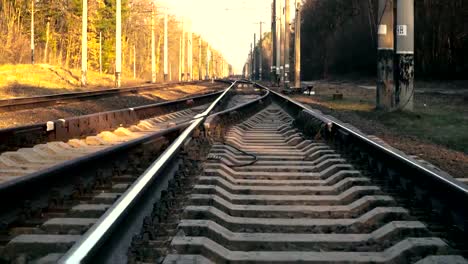 Eisenbahn.-Eisenbahnschienen-für-Züge