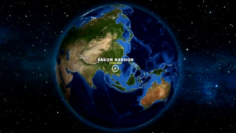 EARTH-ZOOM-IN-MAP---THAILAND-SAKON-NAKHON