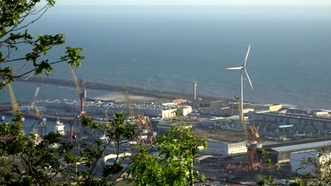Big-Industrial-sea-port-in-Portugal