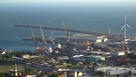 Big-Industrial-sea-port-in-Portugal