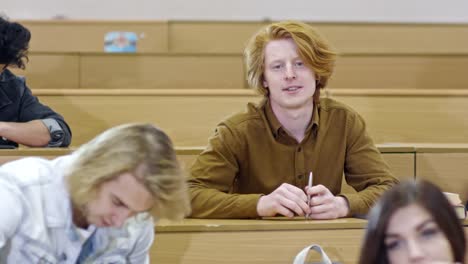 Red-Haired-Man-Talking-to-Teacher