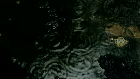 Closeup-shot-of-heavy-rain-on-road-Rain-Road