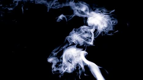 Light-steam-or-smoke,-slow-upward-movement