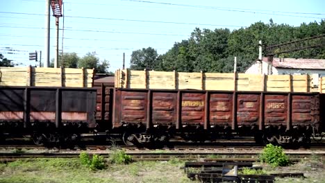 Cargo-carriage-of-the-railway-train.