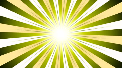 Bright-Green-Sunburst