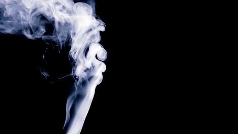 Sharp-white-smoke-or-steam,-slow-motion-up