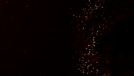 Background-gold-movement.-Universe-gold-dust-with-stars-on-black-background.-Motion-abstract-of-particles.