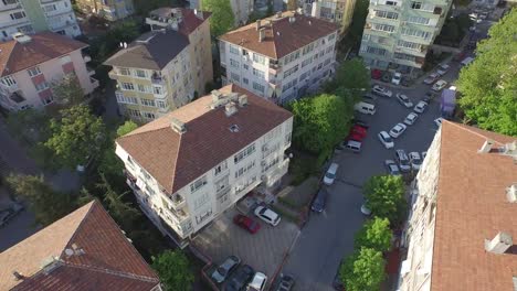 Luftaufnahme-der-städtischen-und-Gebäude-in-Istanbul