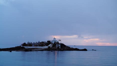 Agios-Fokas-in-Lakonien-Griechenland-bei-stürmischem-Wetter