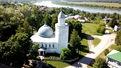 Aerial-view-of-city-landscape-of-Kasimov