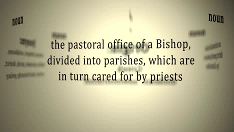 Definition:-Diocese