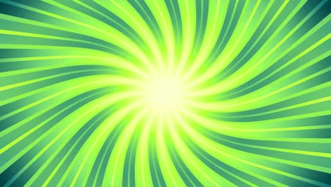 Green-Fiery-Sunburst