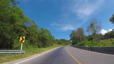 Front-Driving-Plate-:-On-Highway-12-,-North-Westhern-Thailand