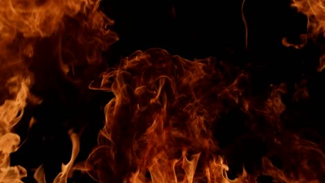 Fire-explosion-in-slowmotion,-shooting-with-high-speed-camera.