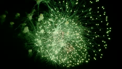 Holiday-fireworks-on-dark-background