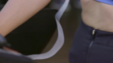 Girl-Exercising-on-Treadmill