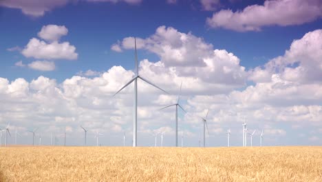 Grupo-de-creación-de-energía-limpia-y-renovables,-aerogeneradores