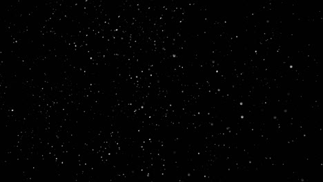 White-Snow-Falling-on-Isolated-Black-Background