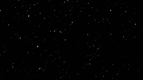 White-Snow-Falling-on-Isolated-Black-Background