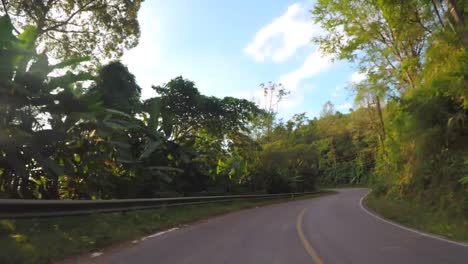 Front-Driving-Plate-:-On-Route-1090-From-Umphang-To-Mae-Sot-District-,-Tak-Province-,-North-Western-Thailand.