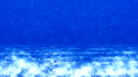 Fondo-Loopable-HD-con-ondas-azul-bonitas