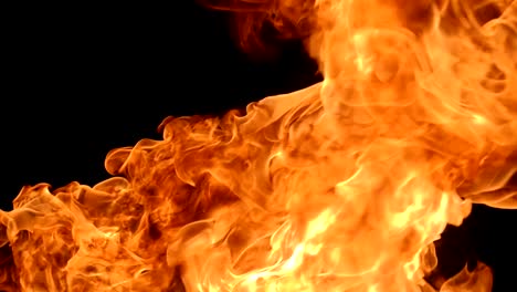 Fire-explosion-in-slowmotion,-shooting-with-high-speed-camera.