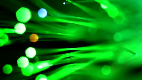 Close-up-of-colorful-fiber-optics