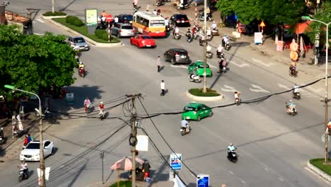 Traffic-in-Asia-view-from-above