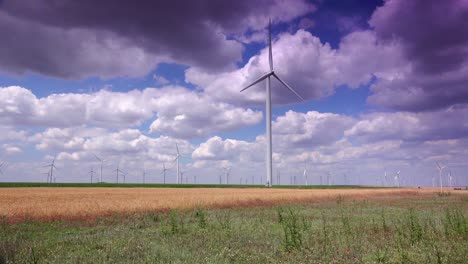 Grupo-de-creación-de-energía-limpia-y-renovables,-aerogeneradores