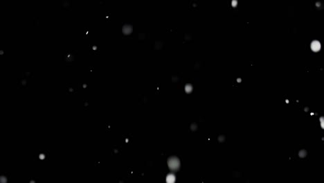 White-Snow-Falling-on-Isolated-Black-Background